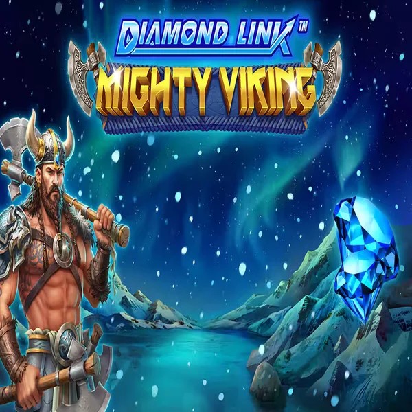 Diamond Link Mighty Viking logo by Greentube at Stonevegas Casino