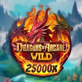 Dragons of Arcane Wild slot visual from Foxium available on stonevegas-ca.com