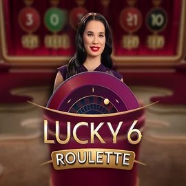 Lucky 6 Roulette logo by Pragmatic Play Stonevegas Casino