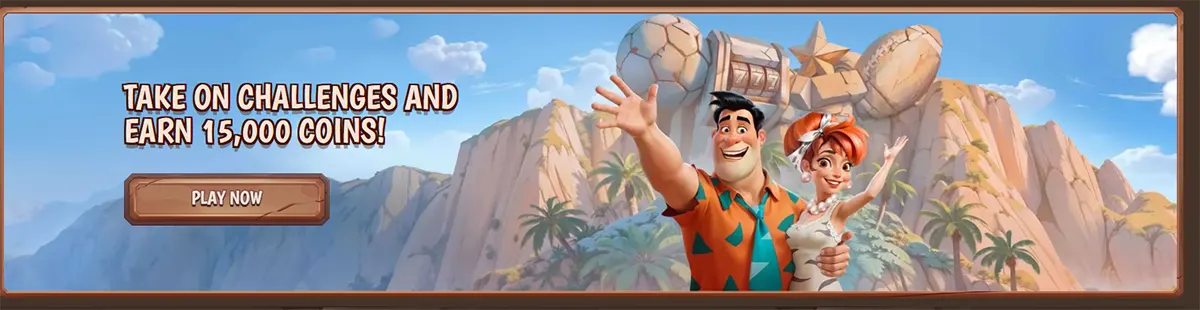 Take on exciting challenges at Stone Vegas Casino and earn up to 15,000 coins—join now and start playing!