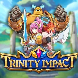 Trinity Impact slot logo by Play'n GO at Stonevegas Casino