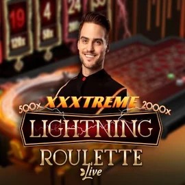 XXXtreme Lightning Roulette online game logo by Evolution on stonevegas-ca.com
